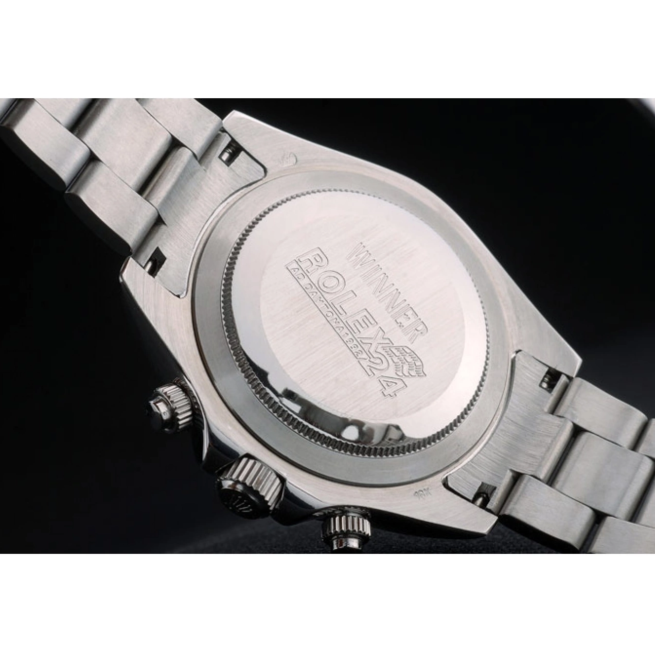 Aaa replica watch Tachymeter Strap Black Ceramic Dial Steep White Stainless 80249 Rolex Daytona 0817
